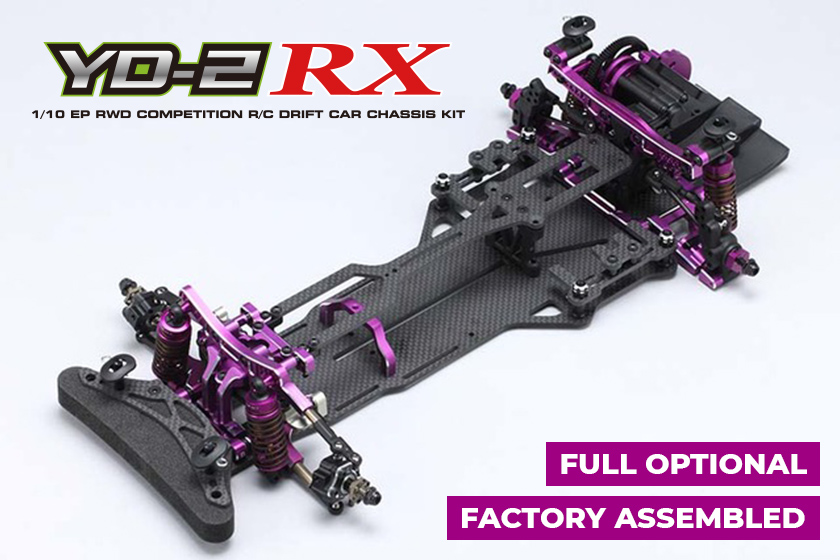 Yokomo YD-2RX Purple Version RWD Factory Assembled “FULL OPTIONAL